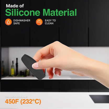 product image number 5 for NutriChef Black Silicone Handles