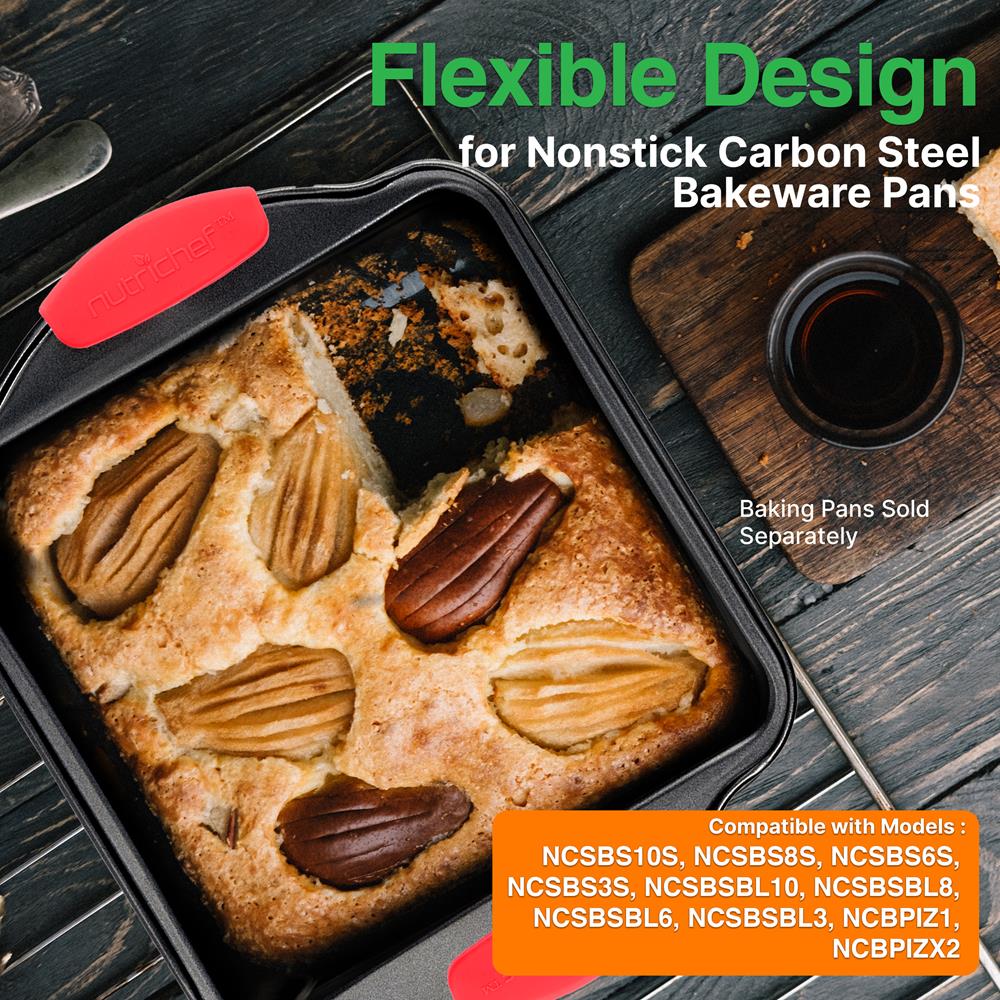 product image number 4 for NutriChef (6) Silicone Handle