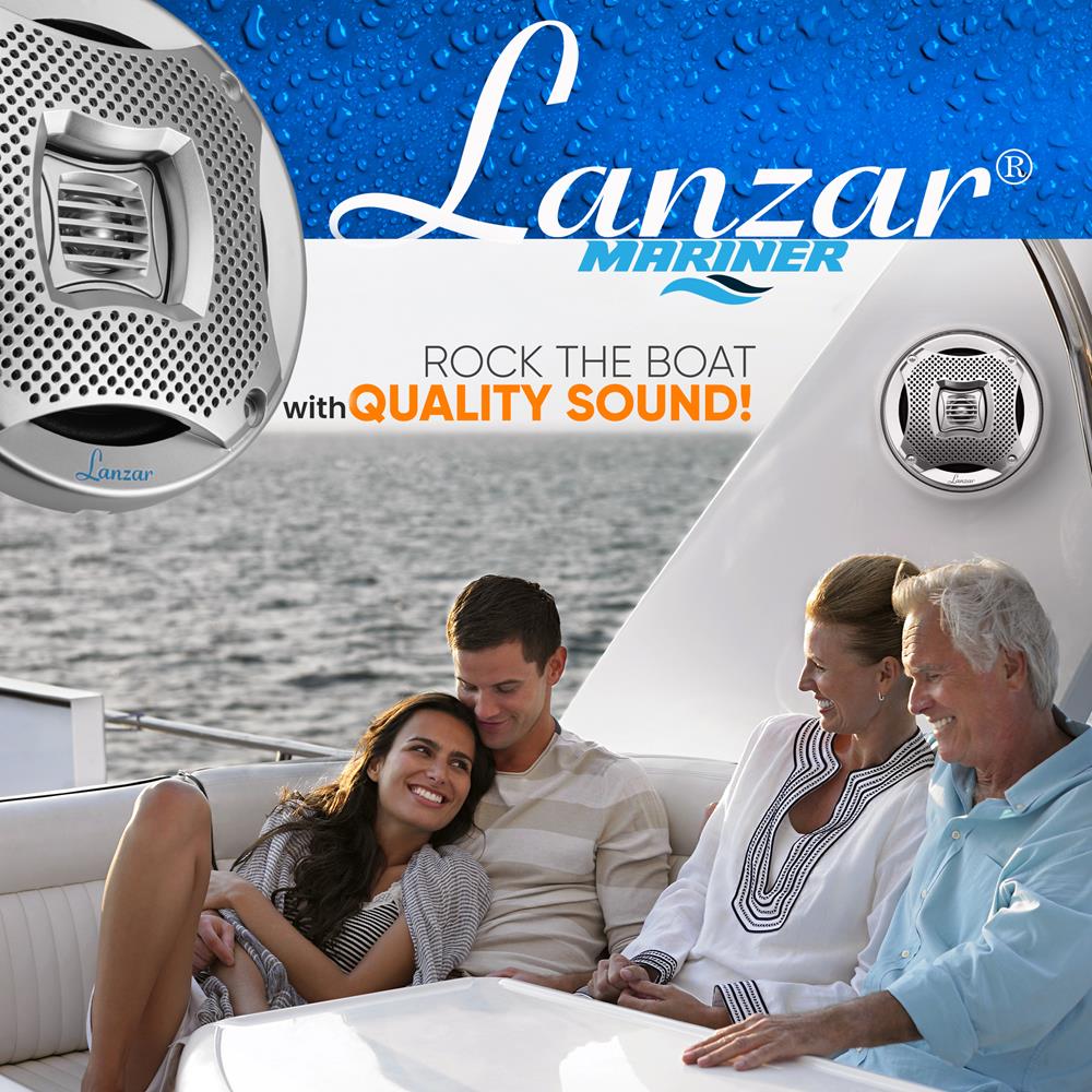 product image number 7 for Lanzar 400 Watts 5.25"2-Way Marine Speakers