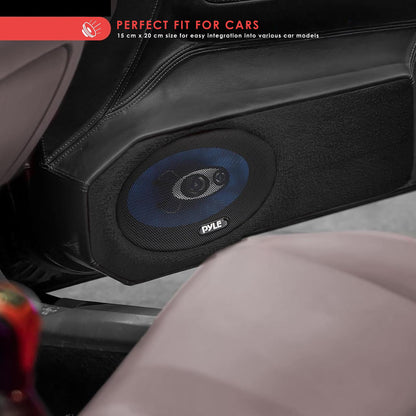 Haut-parleurs de voiture 6 x 8 pouces à composants 