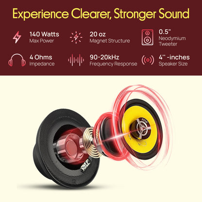 3.5 inch Component Car Speakers