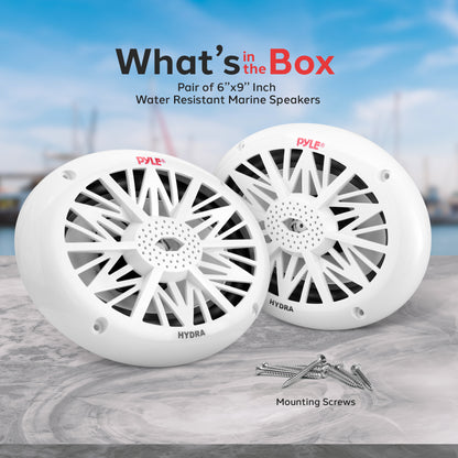 6 x 9 inch Component Marine Speakers