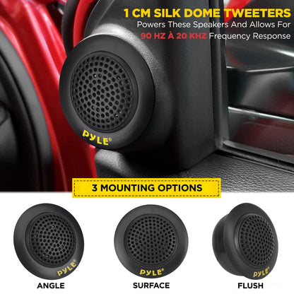 Kit de haut-parleurs de voiture à composants 6,5 pouces 