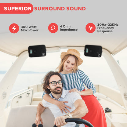 3.5'' Indoor/Outdoor Wall Mount Speakers