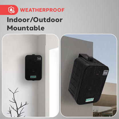 3.5'' Indoor/Outdoor Wall Mount Speakers