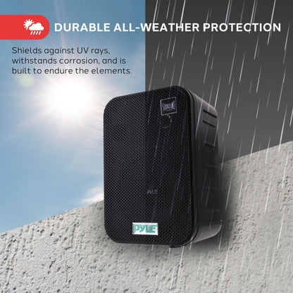 Haut-parleurs muraux 6,5'' pour intérieur/extérieur 