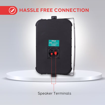 Haut-parleurs muraux 6,5'' pour intérieur/extérieur 