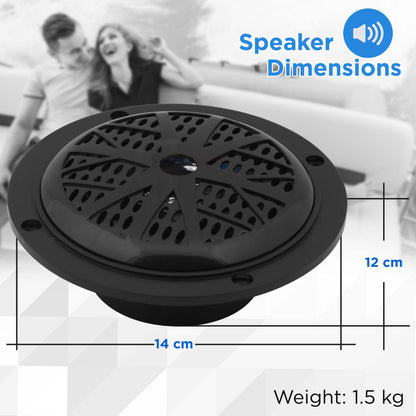 4'' Waterproof Stereo Speaker System