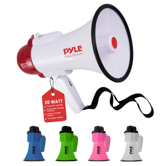 Compact Megaphone with Built-in Siren