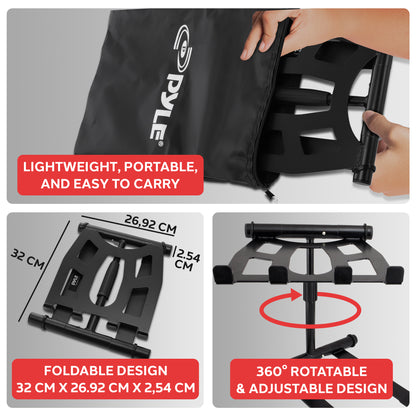 Support universel pour ordinateur portable DJ 