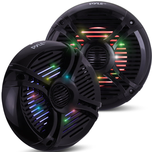 Haut-parleurs marins à LED de 6,5 pouces à composants 