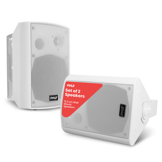 Haut-parleurs muraux intérieurs/extérieurs de 5,25" 