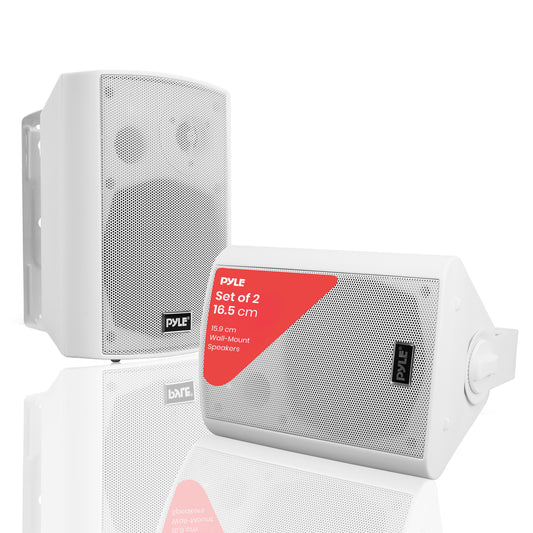 6.5'' Indoor/Outdoor Wall Mount Speakers