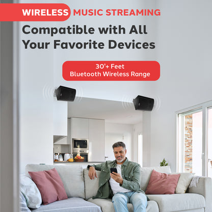 6.5'' Indoor/Outdoor Wall Mount Speakers