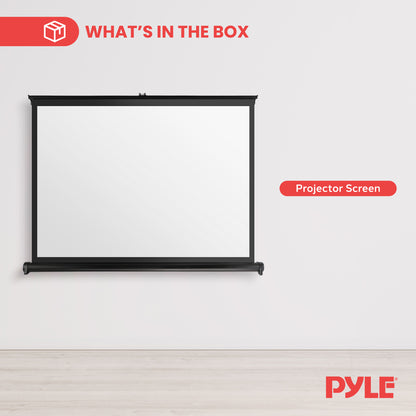 Écran de projecteur pliable rapide, 40 pouces 