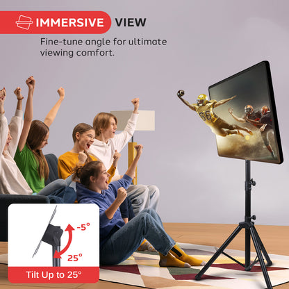 Support TV à trépied 