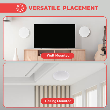10.0'' Home In-Wall / Ceiling Speakers