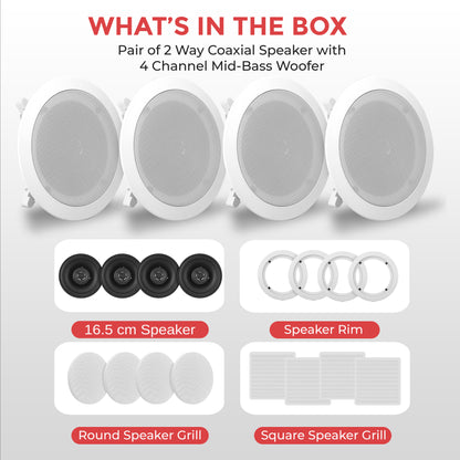 6.5'' Bluetooth Home Ceiling Speakers