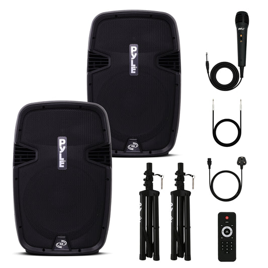12" Active + Passive PA Speaker Kit