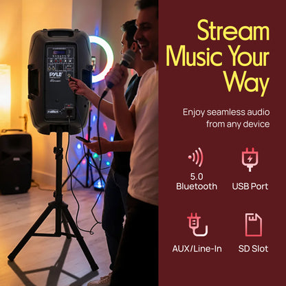 12" Active + Passive PA Speaker Kit