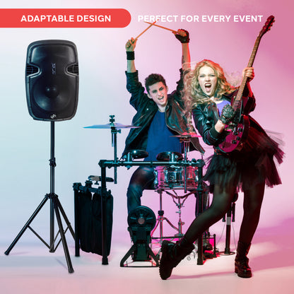 Supports d'enceintes universels doubles 