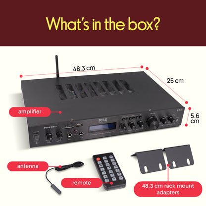 Bluetooth Radio Receiver & Amplifier