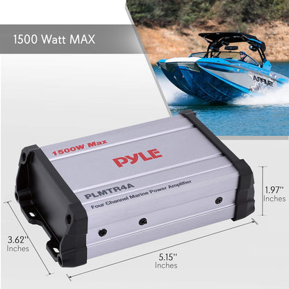 Component Marine Audio Power Amplifier