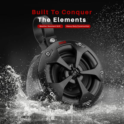 Haut-parleurs tout-terrain UTV marins de 4'' 