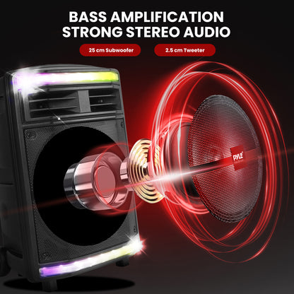 Wireless & Portable Bluetooth PA Speaker