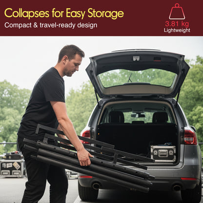 Foldable Multi-Guitar Stand