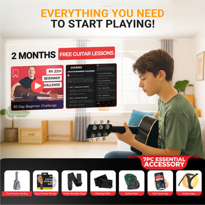Kit de guitare acoustique 