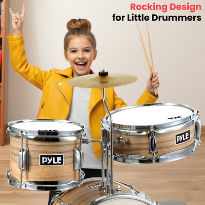 Batterie 3 pièces pour enfants/juniors 