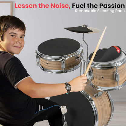 Batterie 3 pièces pour enfants/juniors 