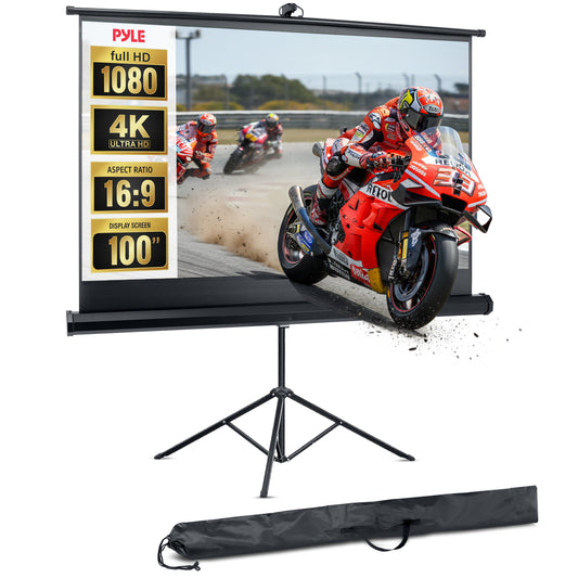 Écran de projecteur sur trépied 