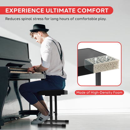 Adjustable Piano Bench