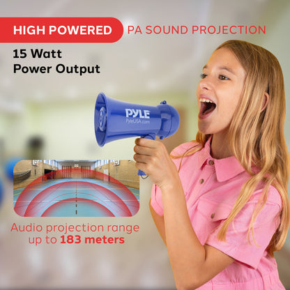 Record Megaphone with Built-in Microphon