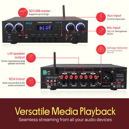 Amplificateur stéréo sans fil BT Streaming R 