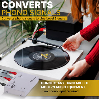 Préampli phono ultra compact pour platine vinyle 