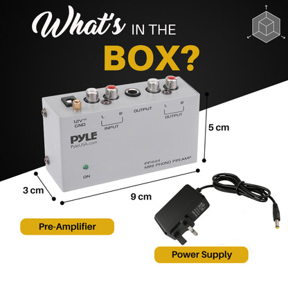 Préampli phono ultra compact pour platine vinyle 