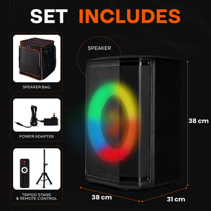8" Inch Wireless BT Streaming Speaker