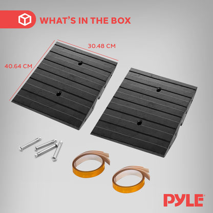 Rampes de trottoir courbes 