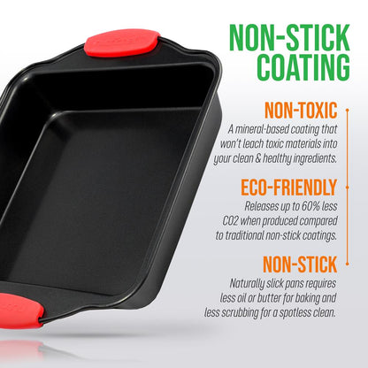 product image number 6 for NutriChef Square Cake Pan