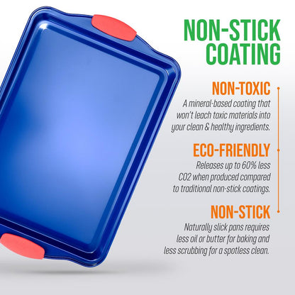 product image number 6 for NutriChef Small Cookie Sheet