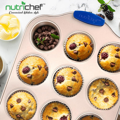product image number 4 for NutriChef 12 Cup Muffin Pan