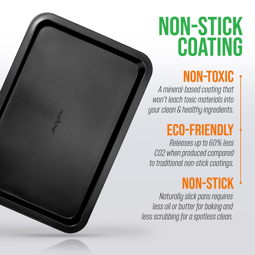 product image number 6 for NutriChef Small Cookie Sheet