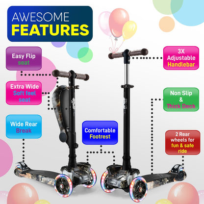product image number 2 for Hurtle Mini Kids Toy Scooter