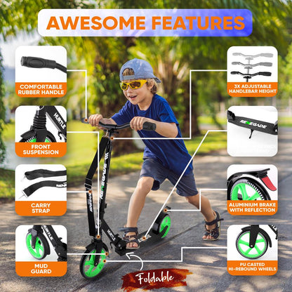 product image number 2 for Hurtle Foldable Kick Scooter