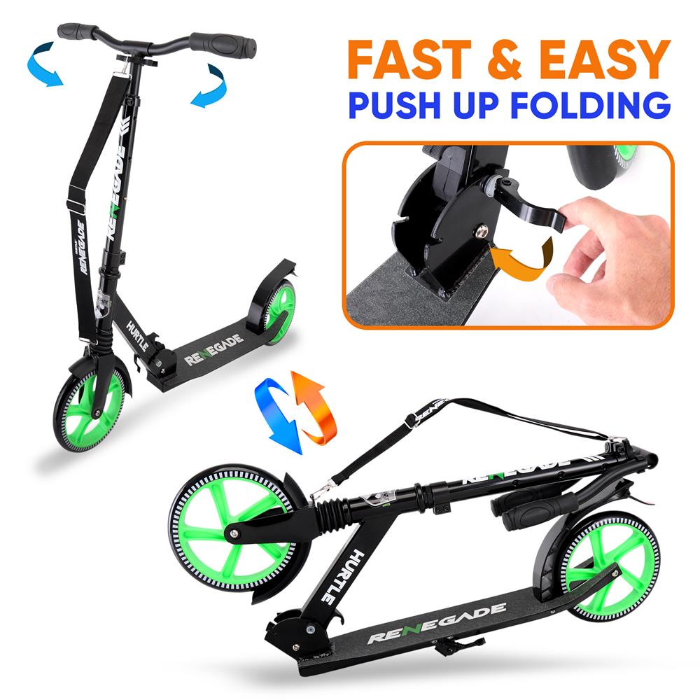 product image number 3 for Hurtle Foldable Kick Scooter