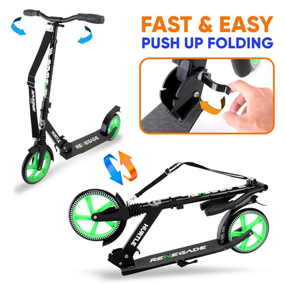 product image number 3 for Hurtle Foldable Kick Scooter