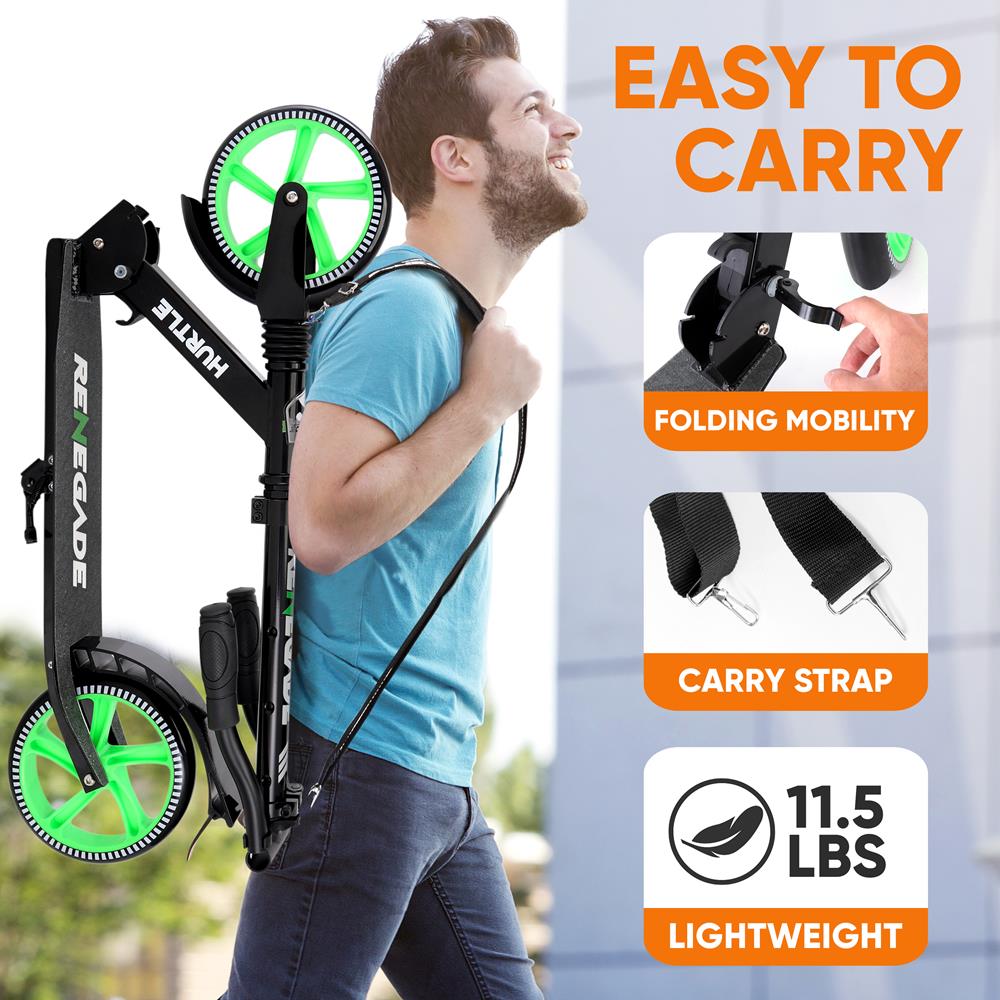 product image number 4 for Hurtle Foldable Kick Scooter